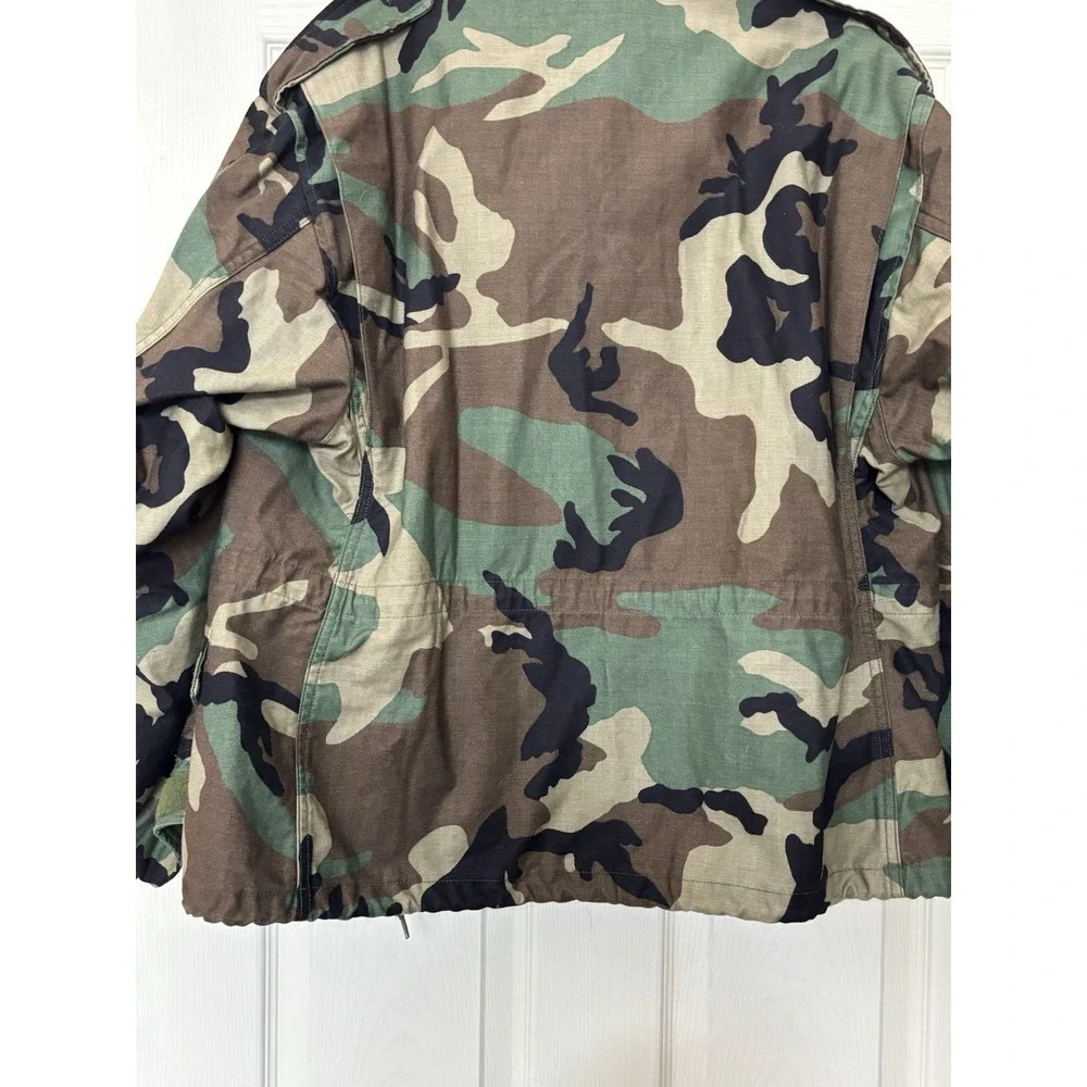NEW USGI M-65 Cold Weather Coat Woodland Camo XL Regular Stock# 8415-01-099-7841